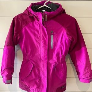Lands End Girls Squall Winter Jacket Size S (7-8)